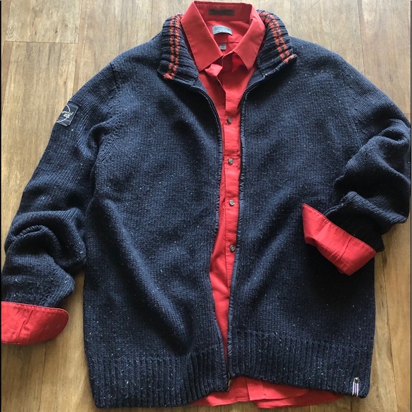 Stand Collar Cardigan w/ Detachable Hood - Picture 5 of 8